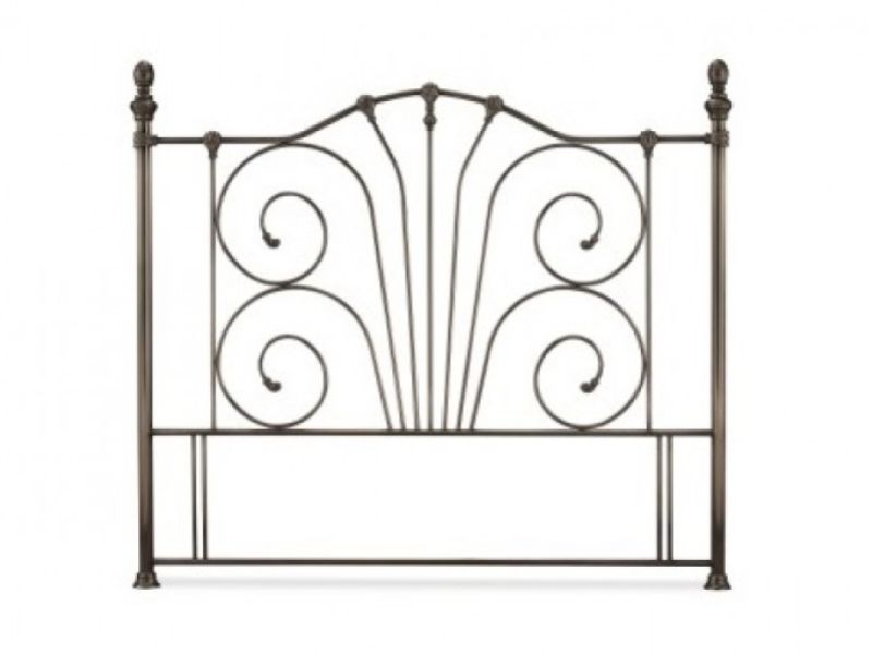 Full bed metal headboard discount