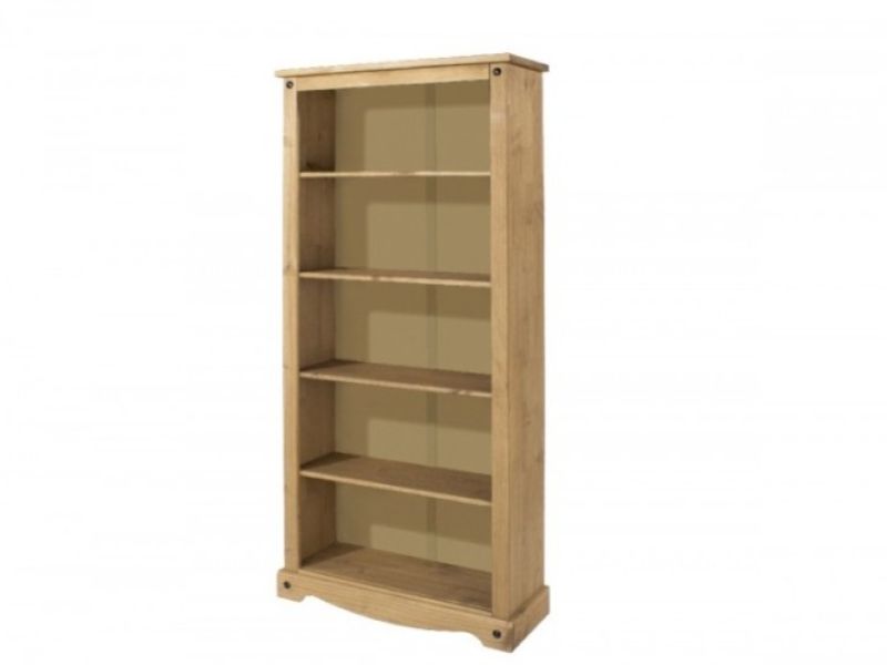 Core Corona Pine Tall Bookcase