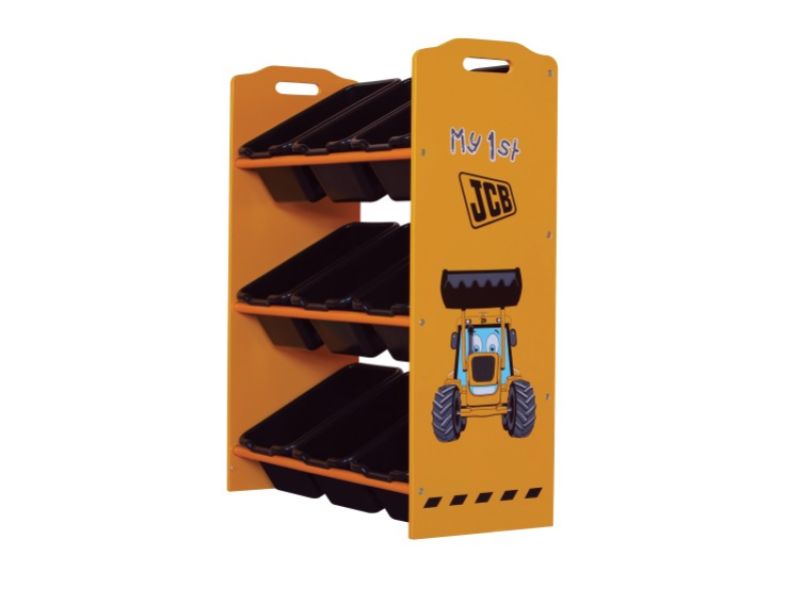 Kidsaw JCB 9 Bin Storage Unit