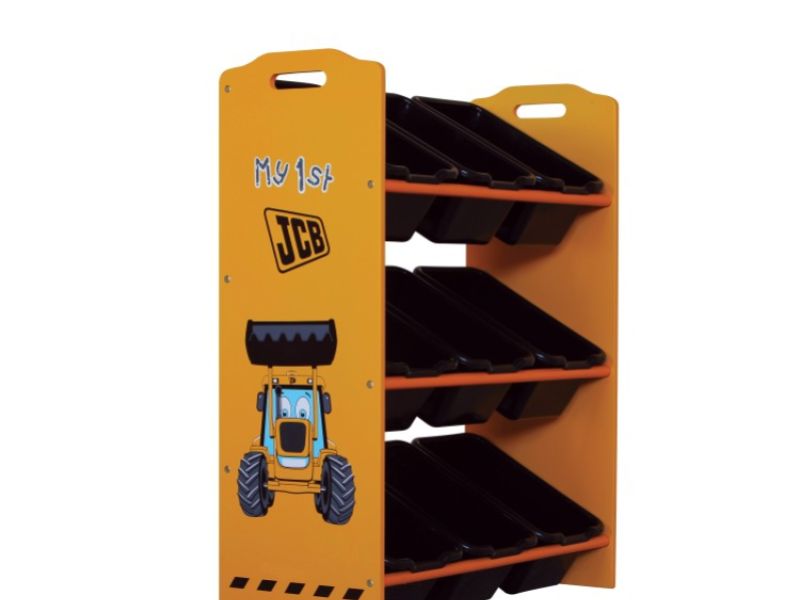 Kidsaw JCB 9 Bin Storage Unit