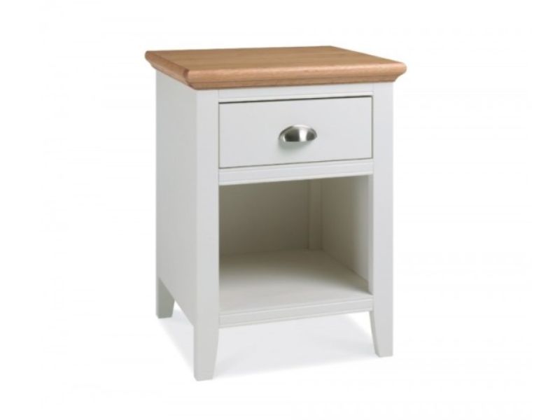 Bentley Designs Hampstead 2 Tone 1 Drawer Nightstand