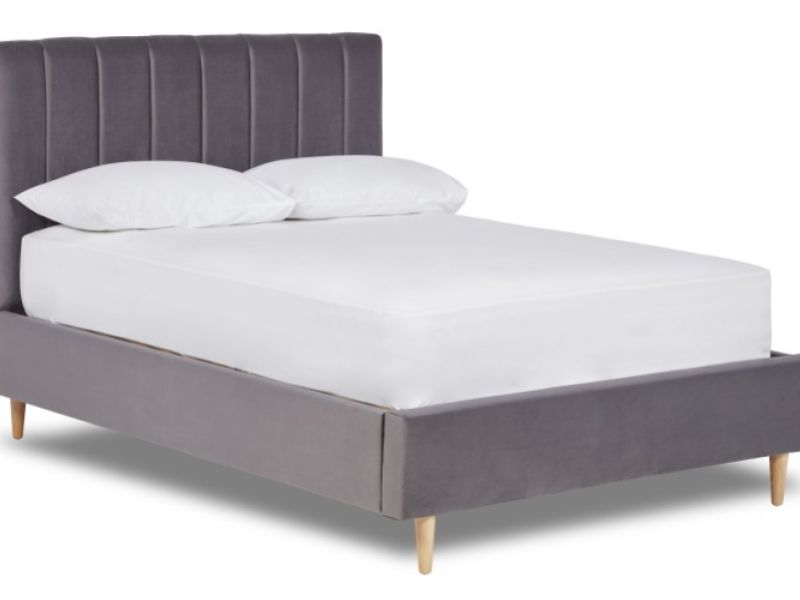 Serene Winchester 4ft Small Double Fabric Bed Frame (Choice Of Colours)