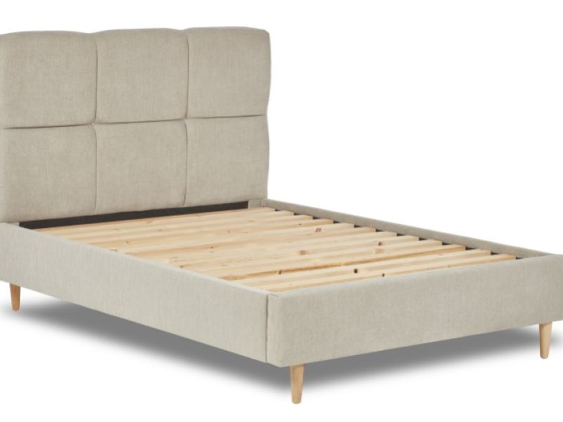 Serene Ripon 5ft Kingsize Fabric Bed Frame (Choice Of Colours)
