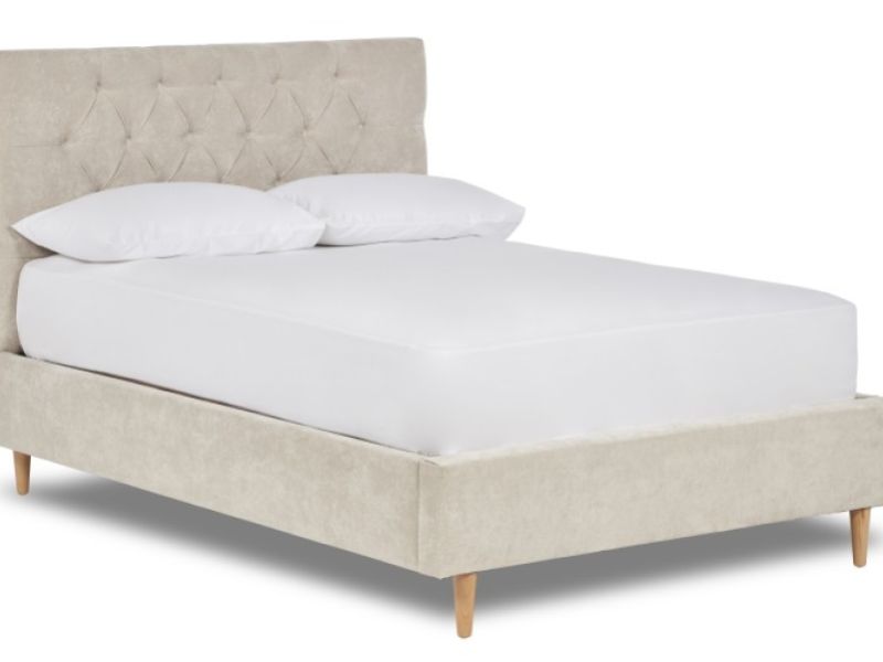Serene Stirling 4ft6 Double Fabric Bed Frame (Choice Of Colours)
