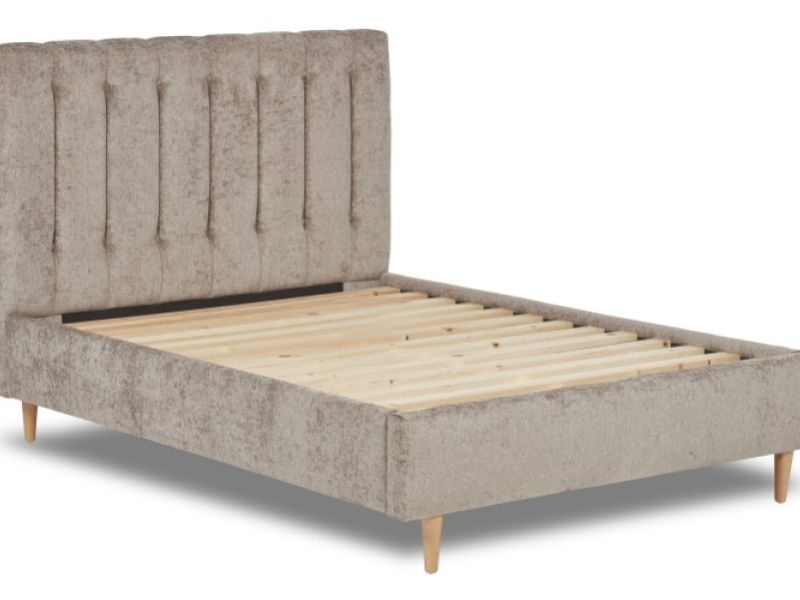 Serene Kingston 4ft6 Double Fabric Bed Frame (Choice Of Colours)
