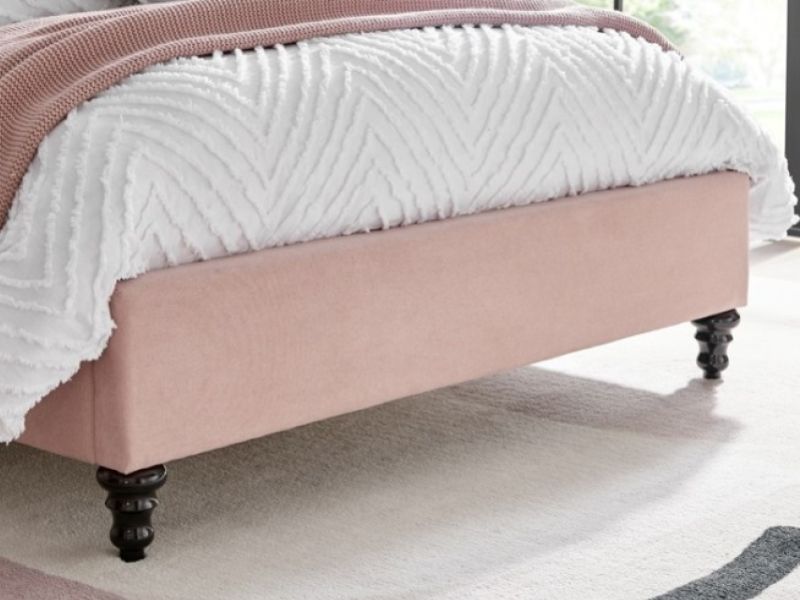 Limelight Rosa 3ft Single Pink Fabric Bed Frame