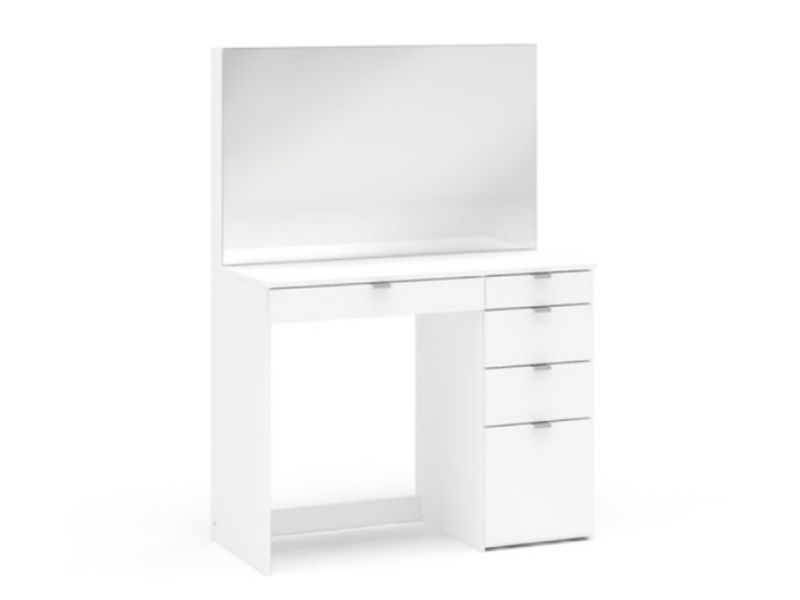 Birlea Ava White Dressing Table With Mirror