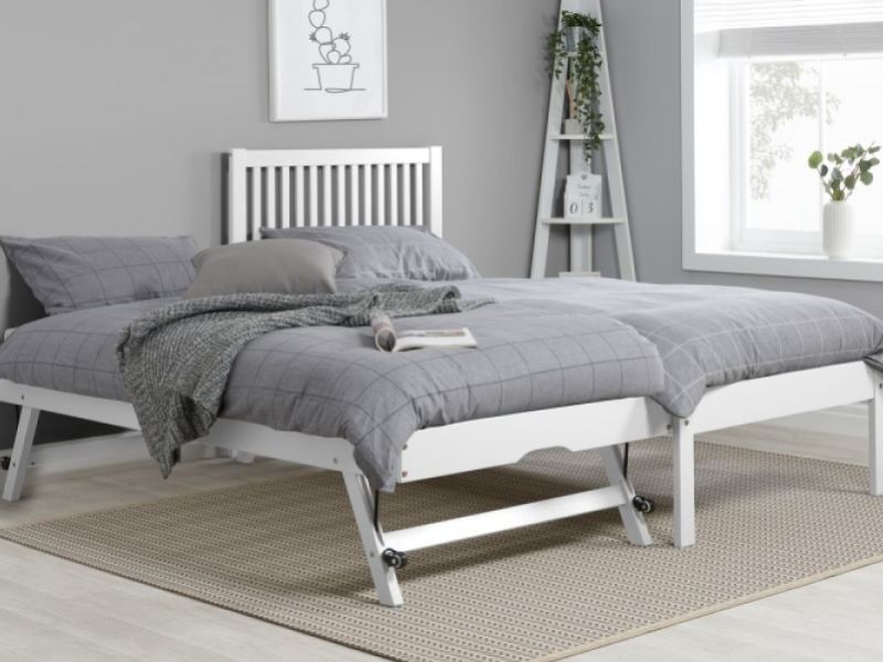 Birlea Buxton 3ft Single Wooden Guest Bed In White