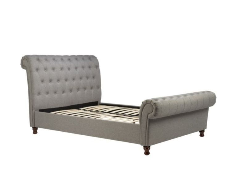 Birlea Castello 4ft6 Double Grey Fabric Bed Frame