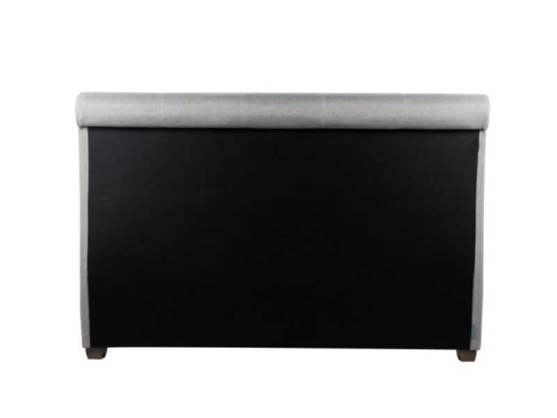 Birlea Lancaster 4ft6 Double Grey Fabric Bed Frame With Drawers