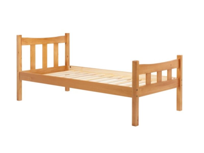Birlea Miami 3ft Single Pine Wooden Bed Frame