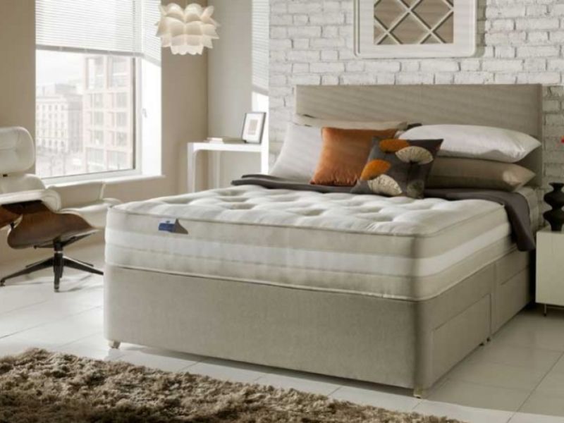 Silentnight king size discount divan bed