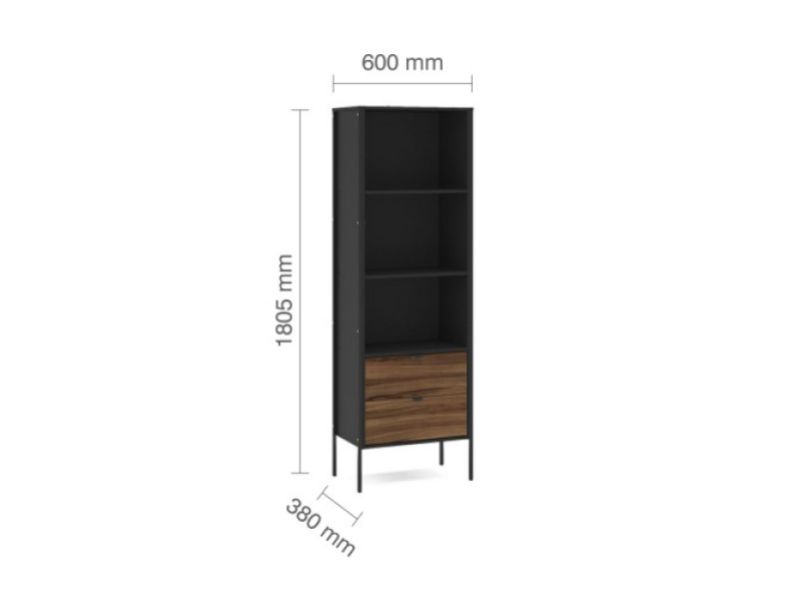 Birlea Opus 2 Drawer Bookcase