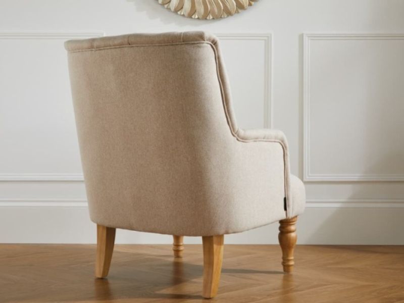 Birlea Padstow Chair In Wheat Fabric