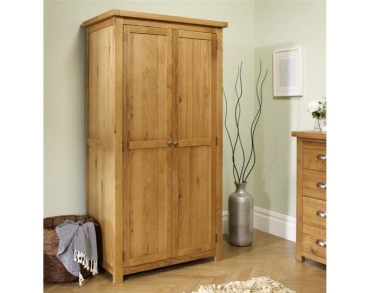 Birlea Woburn Oak 2 Door Wardrobe