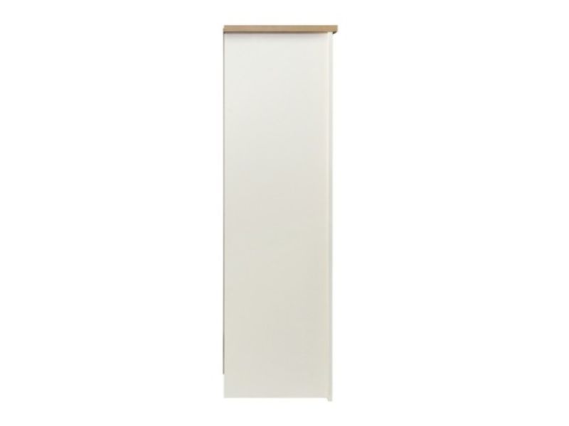 Birlea Highgate Cream And Oak Finish 3 Door Wardrobe