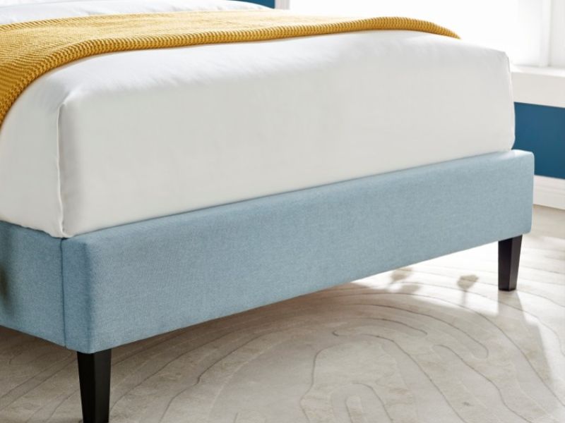 Limelight Picasso 4ft6 Double Duck Egg Blue Fabric Bed Frame