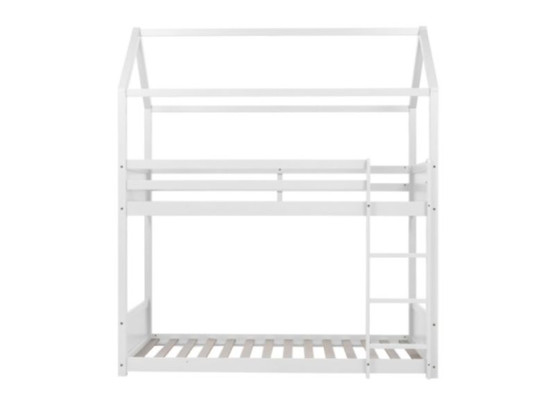 Birlea Home 3ft Single White Wooden Bunk Bed