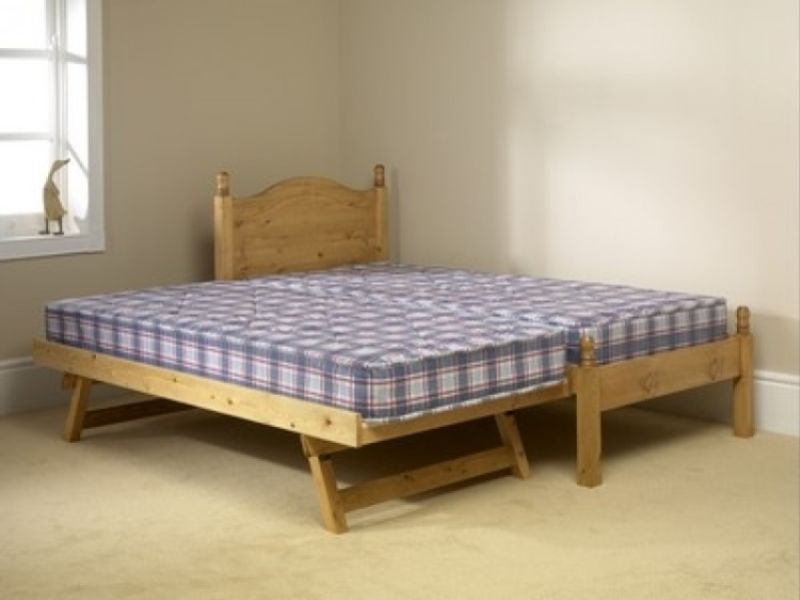 Friendship Mill 3ft Single Pine Wooden Trundle Bed ONLY