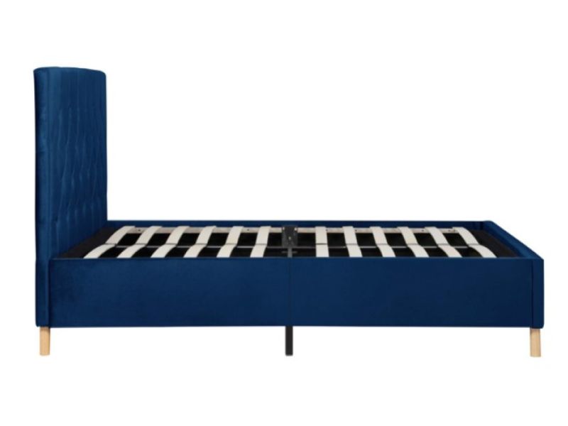 Birlea Loxley 4ft Small Double Blue Fabric Bed Frame
