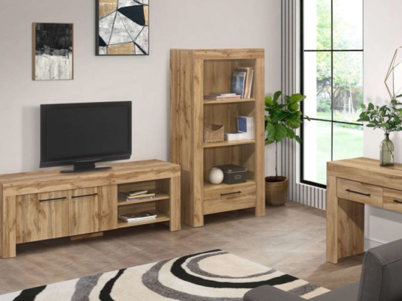 Birlea Compton Oak Finish Bookcase