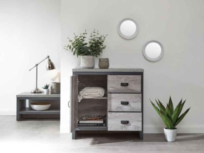 GFW Boston Multi Unit Sideboard in Grey