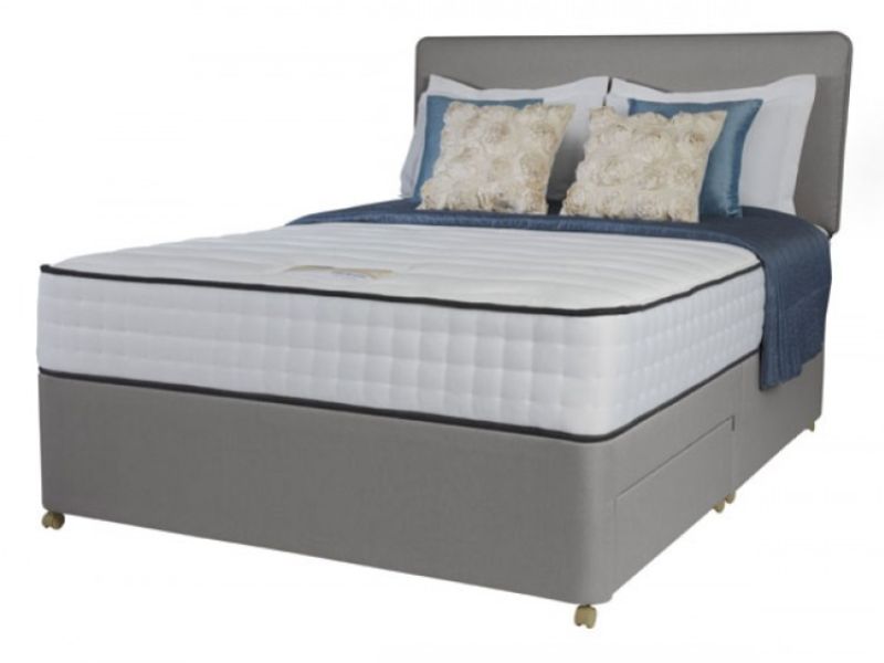 Rest Assured Cesena 6ft Super Kingsize 1400 Pocket Springs with Latex Divan Bed