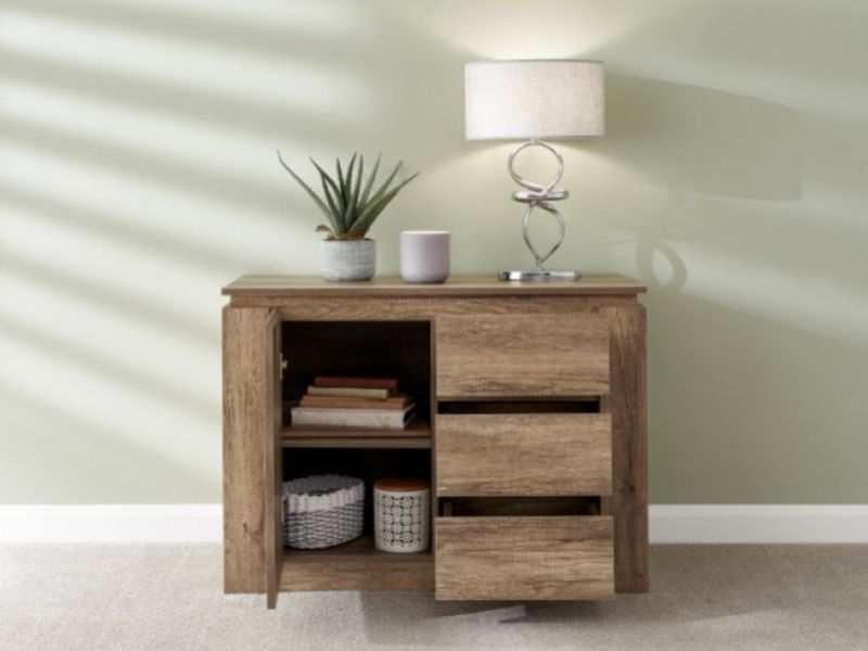 GFW Canyon Oak Finish Multi Unit Sideboard