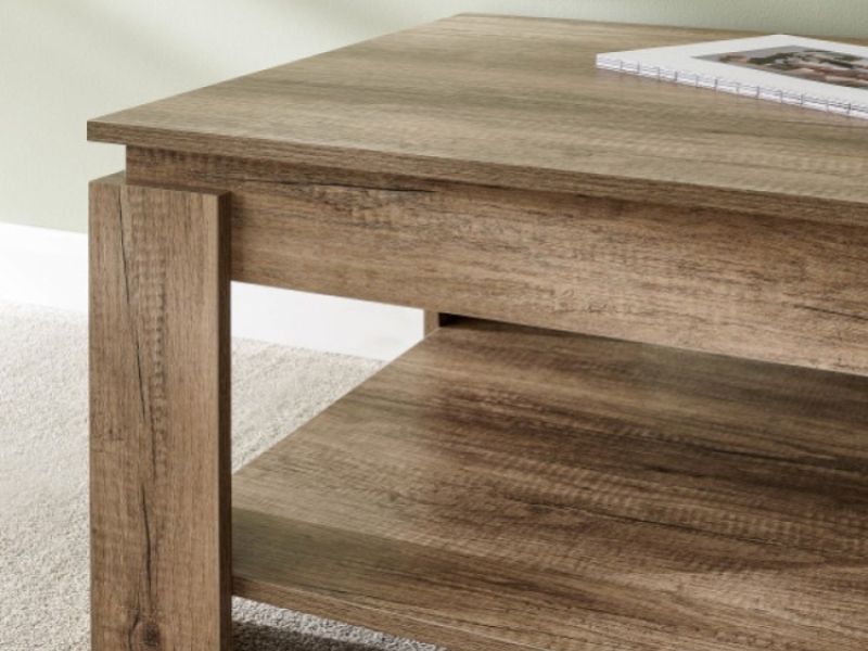 GFW Canyon Oak Effect Coffee Table