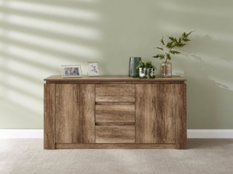 GFW Canyon Oak Effect Sideboard