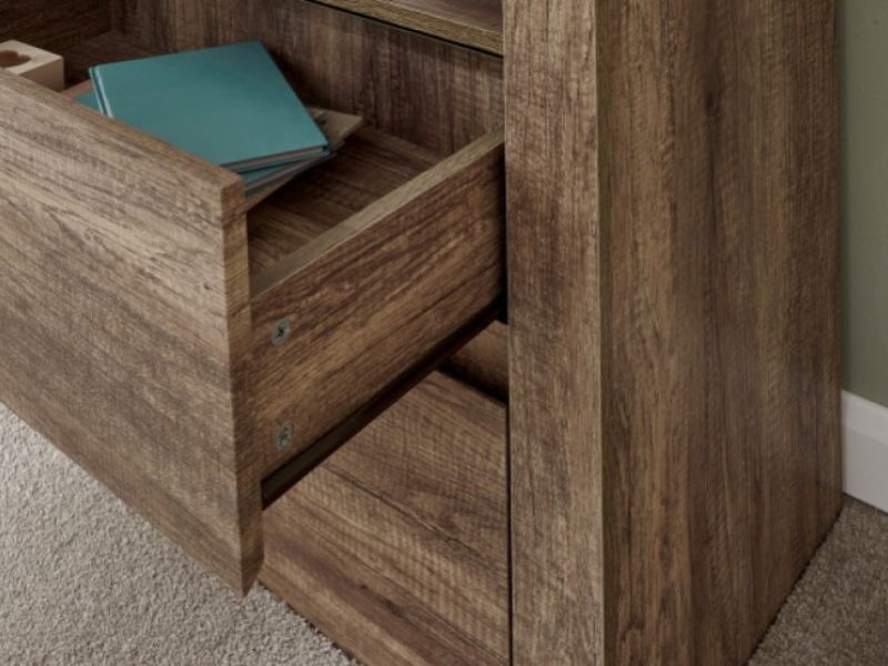 GFW Canyon Oak Effect Bookcase