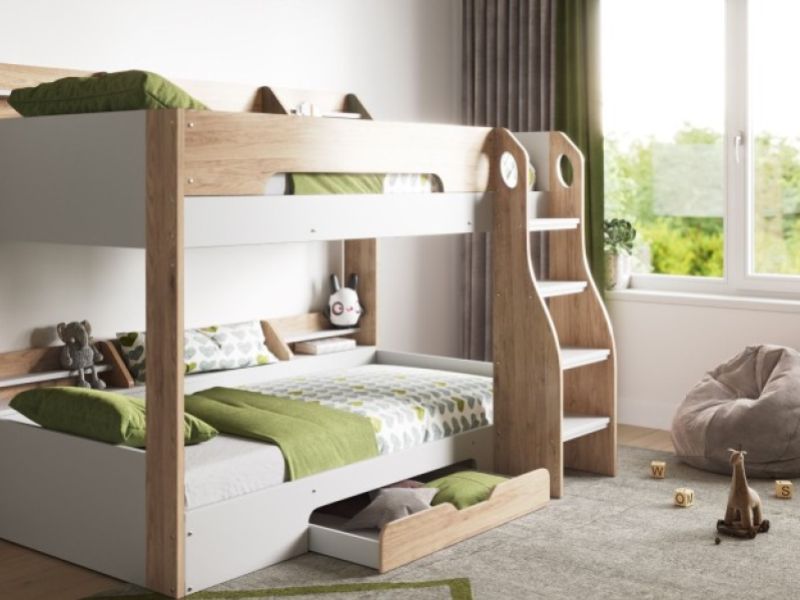 Flair Furnishings Flick Bunk Bed In Oak