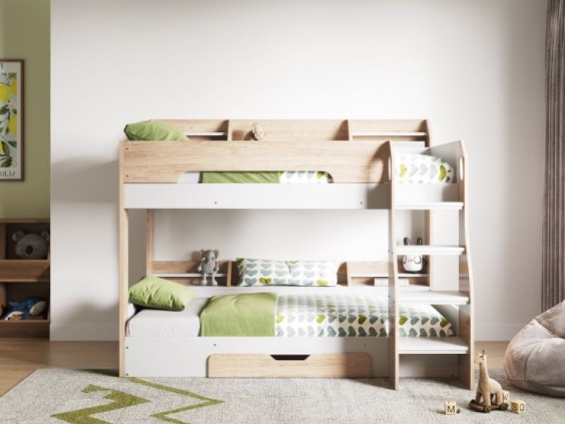 Flair Furnishings Flick Bunk Bed In Oak