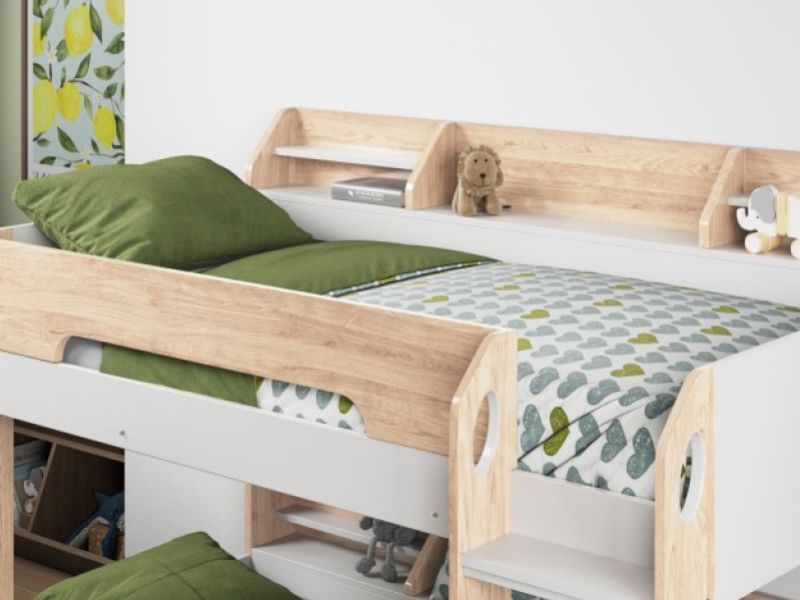 Flair Furnishings Flick Bunk Bed In Oak
