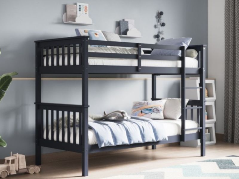 Flair Furnishings Zoom Bunk Bed In Grey