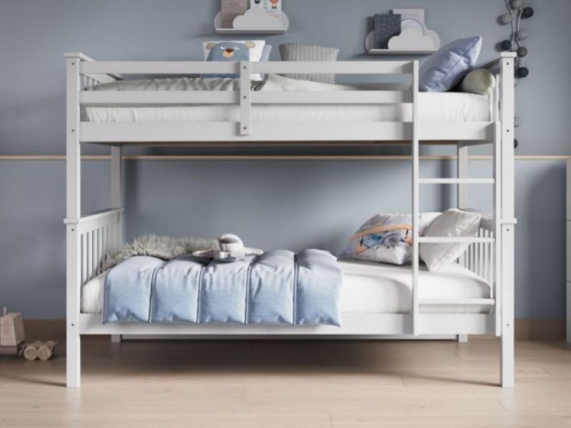 Flair Furnishings Zoom Bunk Bed In White
