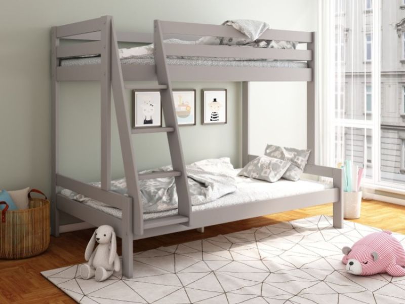 Noomi Nora Grey Triple Sleeper Bunk Bed