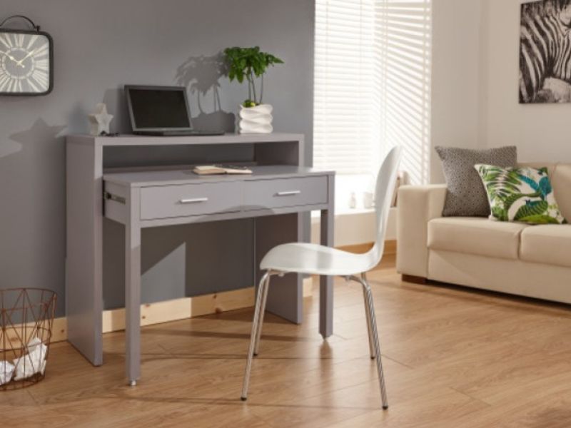 GFW Regis Extending Console Table In Grey