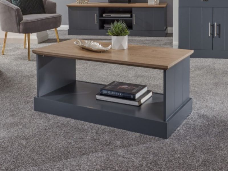 GFW Kendal Coffee Table In Slate Blue