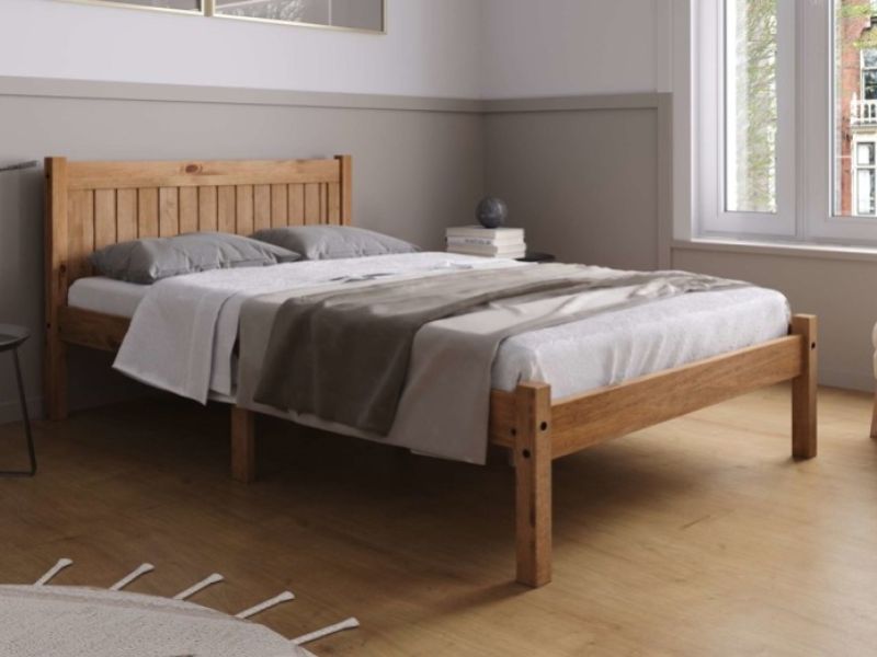 Birlea Rio 4ft6 Double Pine Wooden Bed Frame