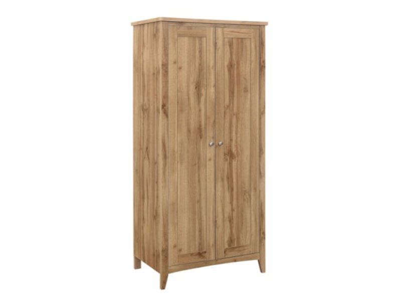 Birlea Hampstead Oak Finish 2 Door Wardrobe