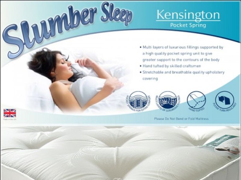 Time Living Slumber Sleep Kensington 6ft Super Kingsize 1000 Pocket Spring Mattress