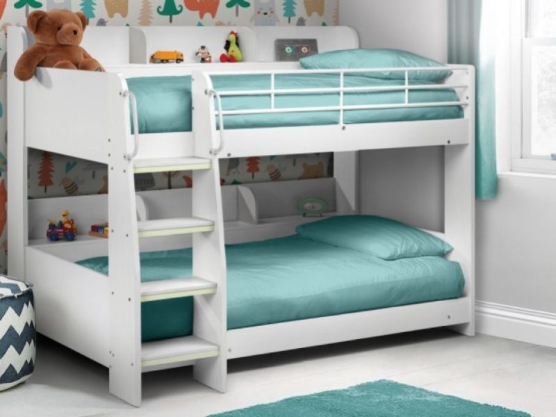 Julian Bowen Domino Bunk Bed in White