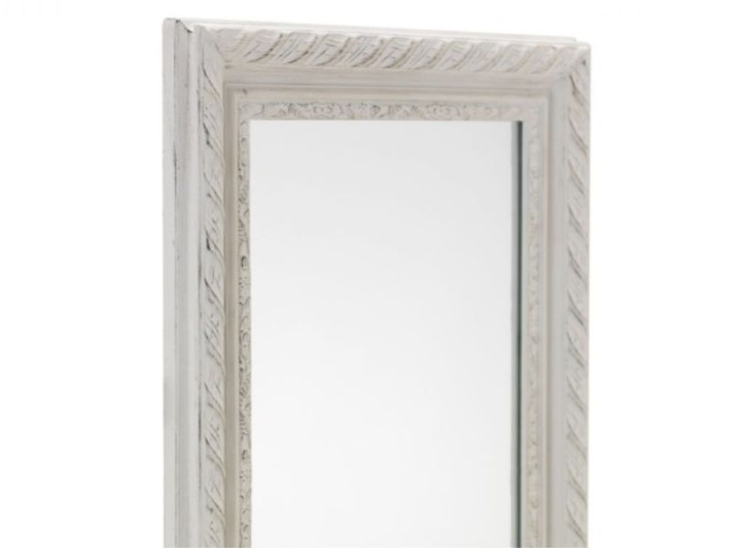 Julian Bowen Allegro Dress Mirror In White