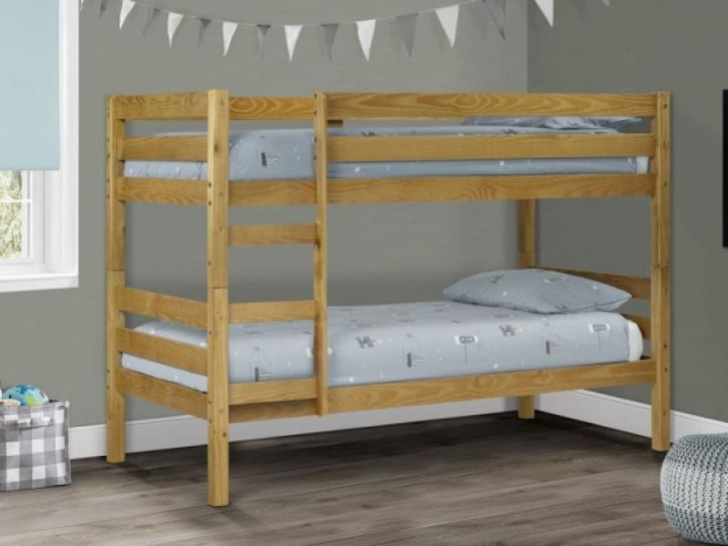 Julian Bowen Wyoming 3ft Single Pine Wooden Bunk Bed