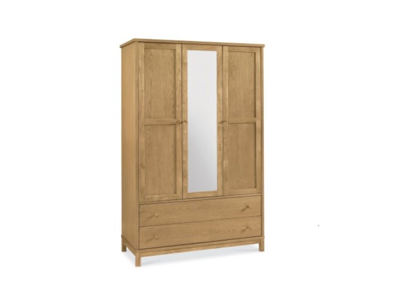 Bentley Designs Atlanta Oak Triple Wardrobe