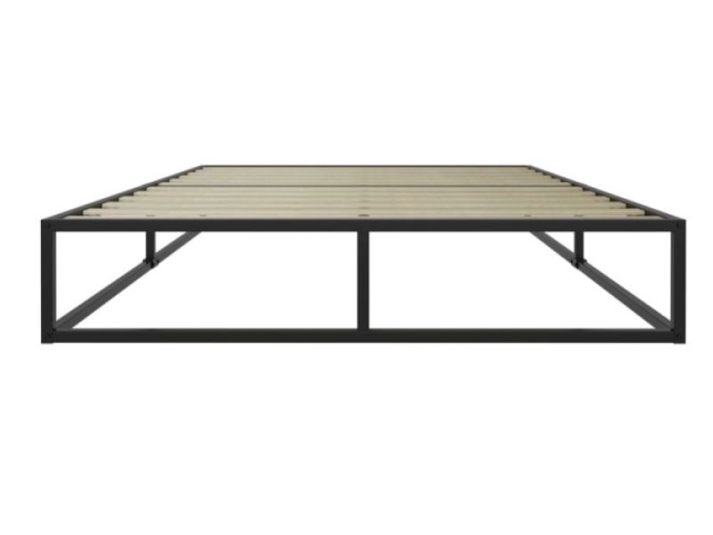 Birlea Soho 4ft6 Double Black Metal Platform Bed Frame