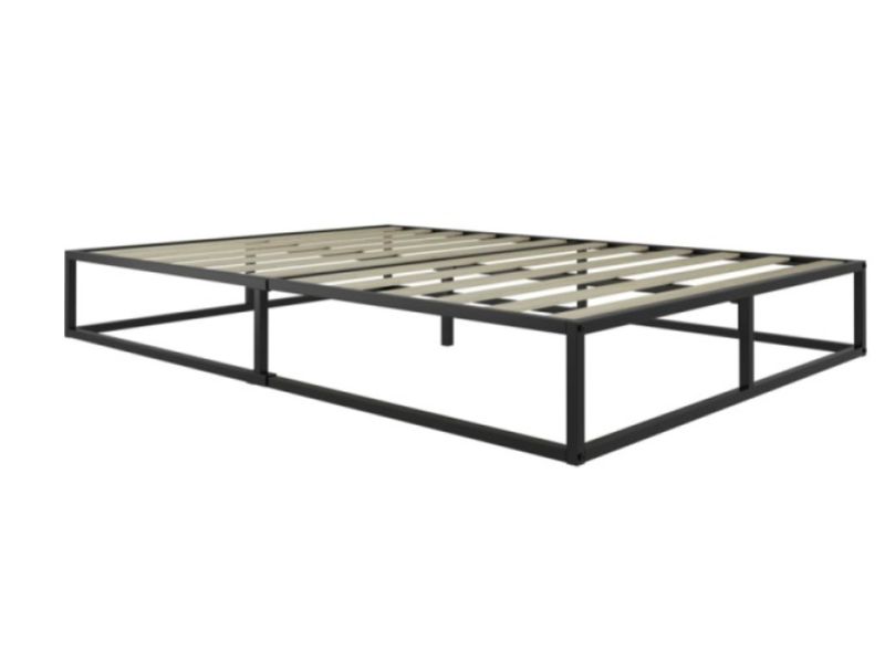 Birlea Soho 4ft Small Double Black Metal Platform Bed Frame