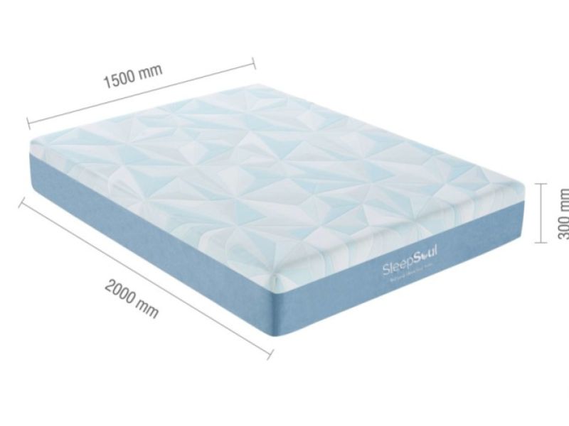 Birlea Sleepsoul Orion 800 Pocket And Coolgel Foam 5ft Kingsize Mattress