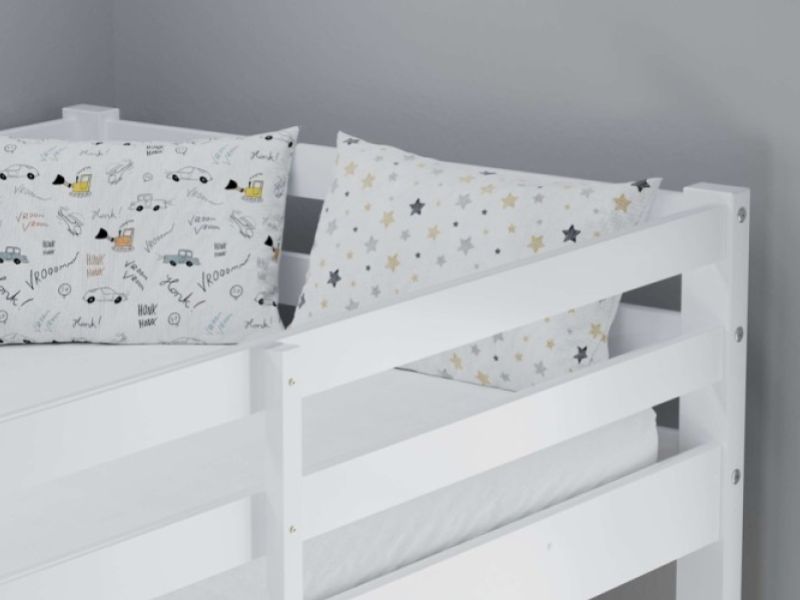 Birlea Tressa 3ft Single White Wooden Triple Bunk Bed